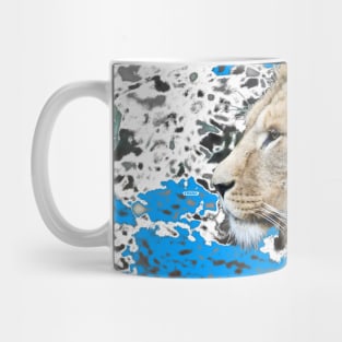 Löwe König der Tiere Zürich/ Swiss Artwork Photography Mug